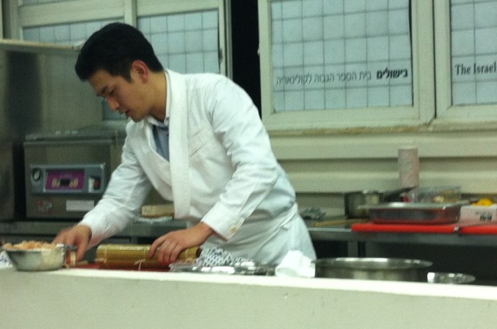 סדנה יפנית Kikoman עם השף היפני Naoyuki Yanagihara 