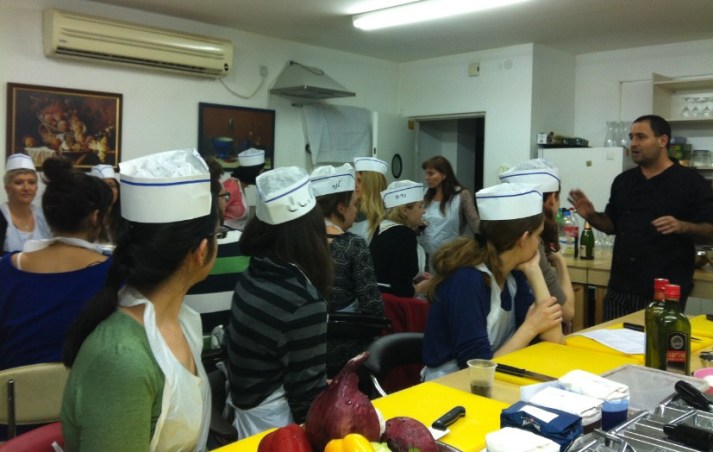 סדנת בישול איטלקי המרכז לקולינריה חוויתית