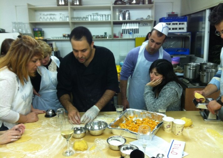 סדנת בישול איטלקי המרכז לקולינריה חוויתית