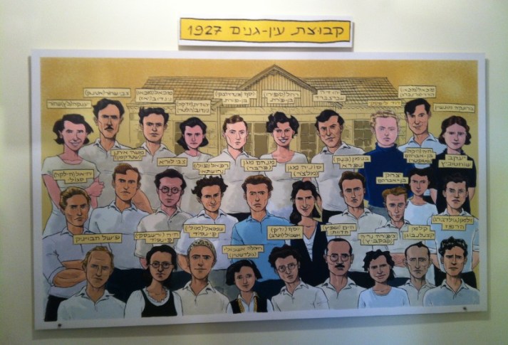 מוזיאון החצר הישנה בקיבוץ עין שמר 