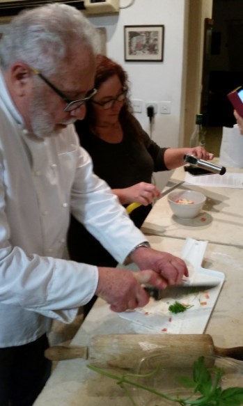 סדנת מיטב מאכלי איטליה אצל ג'אקומו