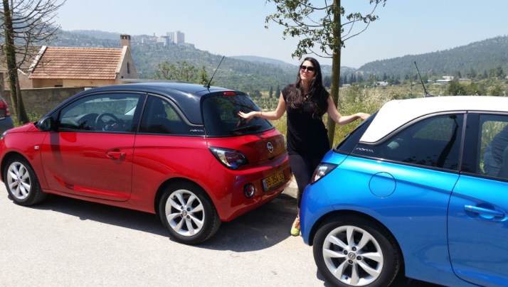 סיבוב דאווין עם אופל אדם Opel Adam