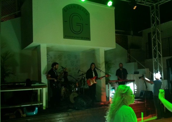 שמורת אירועים בכנרת - חוף גרין