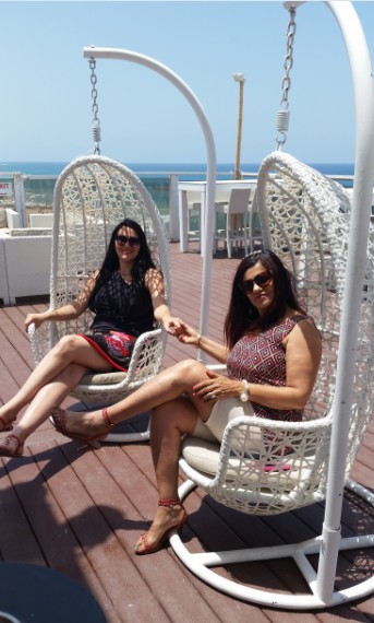 גג מלון מרינה בת