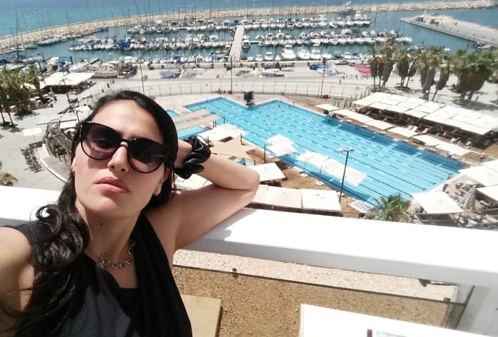 גג מלון מרינה בת