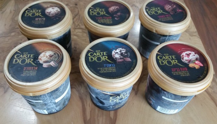 גלידת שטראוס מביאה לארץ את מותג הגלידות הבינלאומי המוביל באירופה - CARTE D'OR