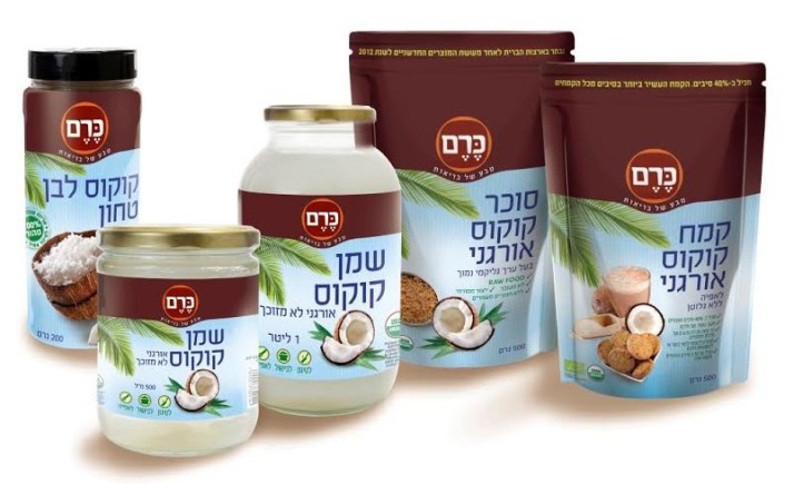 סדרת מוצרי קוקוס בריאותיים חדשה מהפיליפינים – קמח קוקוס, סוכר קוקוס, שמן קוקוס וקוקוס טחון