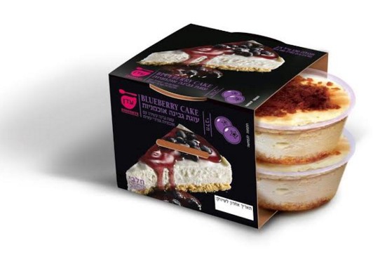 עדן קינוחים עוגת גבינה עם אוכמניות