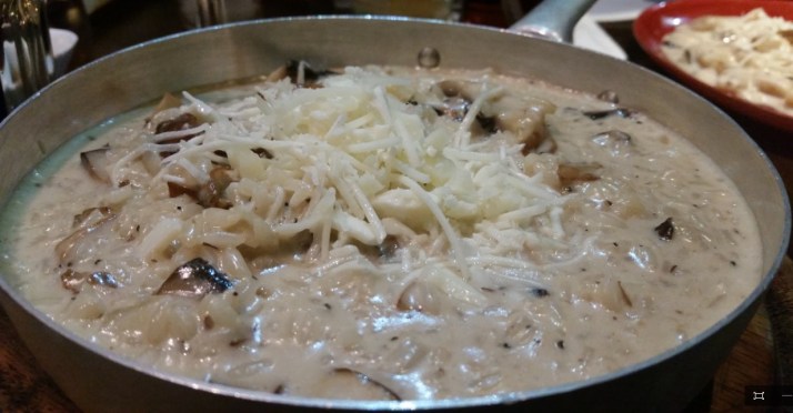 מסעדת בורוכוב 88 רעננה - ריזוטו פטריות