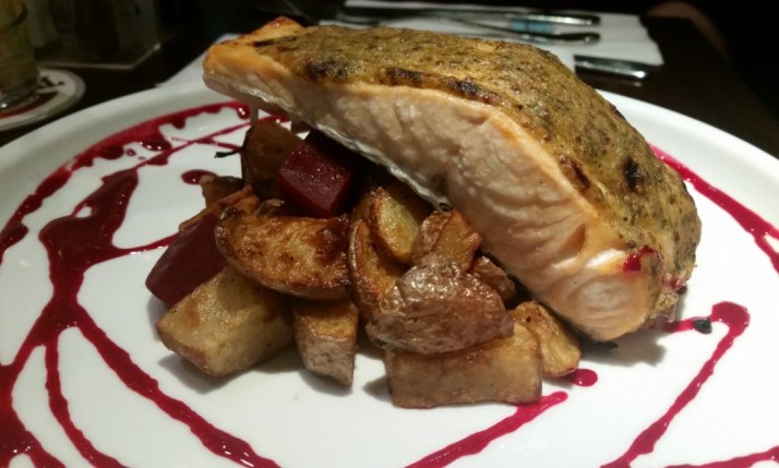 מסעדת בורוכוב 88 רעננה - סלמון אפוי