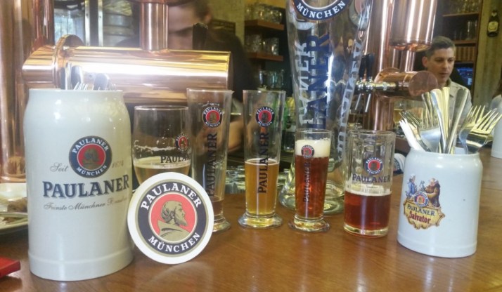 פאולנר סלבטורדיי Paulaner Salvatorday בביר גרדן בשרונה ב-4.3