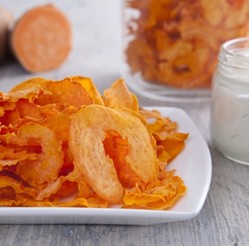 אופק חדש - ייבוא מוצרים לאורח חיים בריא מתכון צ'יפס בבטה