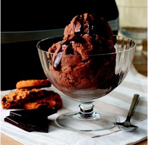 אופק חדש - ייבוא מוצרים לאורח חיים בריא מתכון גלידה שוקולד