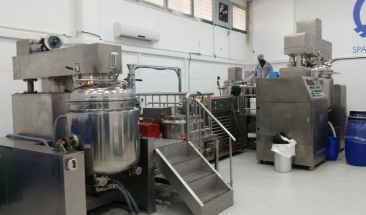 סיור במפעלי קוסמטיקה ישראלים מטעם התאחדות התעשיינים בישראל