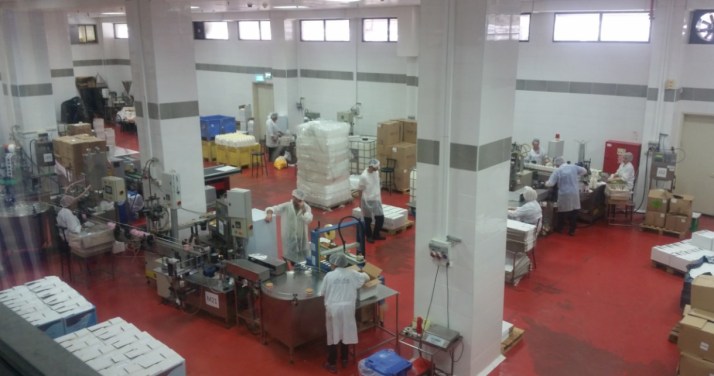 סיור במפעלי קוסמטיקה ישראלים מטעם התאחדות התעשיינים בישראל