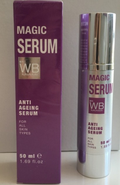 סרום הקסם Magic Serum אנטי אייג'ינג של WB Miami עינת שרוף wow brows