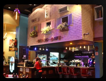 רטרו פנקייק ובר Retro pancake bar