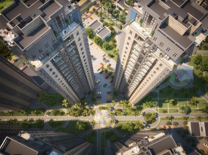 פרויקט רחובות מערב 431 של אביסרור משה ובניו - 960 יחידות דיור בקומפלקס של 12 מגדלי יוקרה