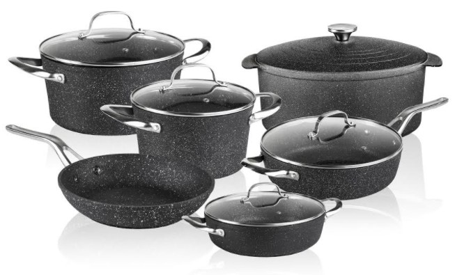 סדרת המחבתות והסירים Bio Rock פלוס של המותג Arcosteel