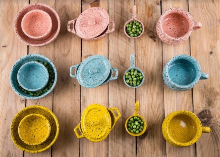 מְנֻקֶדֶת - סדרת כלי הגשה ובישול חדשה מבית נעמן בעיצוב חורפי