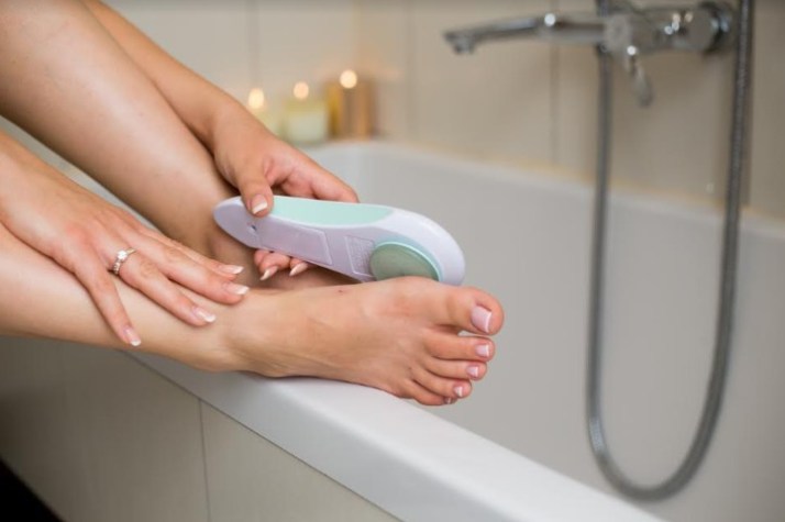 חדש בישראל PEDICURVE פטנט בינלאומי מהפכני להסרת עור קשה מכף הרגל