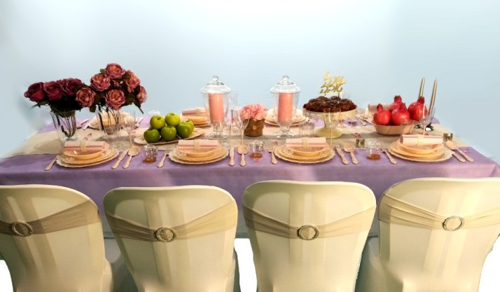 חברת פעמית סטור משיקה לכבוד ראש השנה כיסוי בד מעוצב  לכיסא