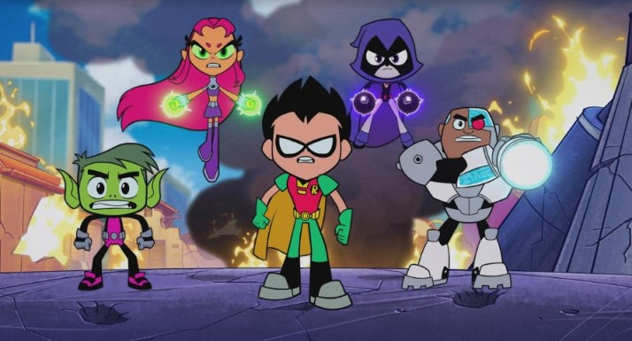 כוח הטיטאנים חיים בסרט Teen Titans GO to the Movies עכשיו בקולנוע