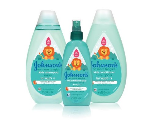 Johnson & Johnson משיקה סדרות חדשות לטיפוח השיער לילדים