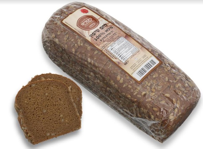 חברת "ביכורים מזון ומאפה" משיקה "לחם שיפון 100% מלא" טרי וטעים!