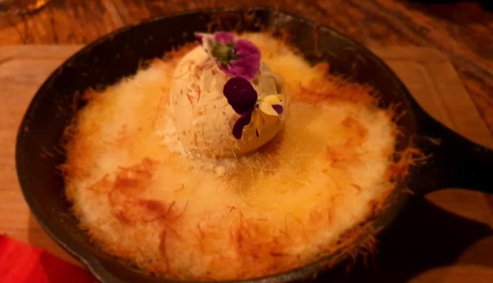 כנאפה וגלידת פיסטוק