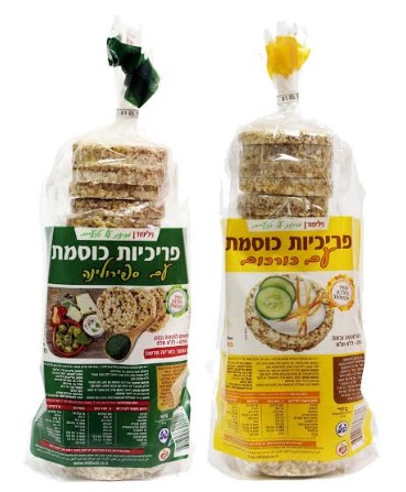 "ניליפוד מזונות על טבעיים" מציגה פריכיות כוסמת