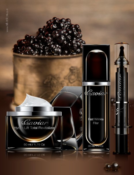 חברת SR COSMETICS משיקה את סדרת Caviar Premium