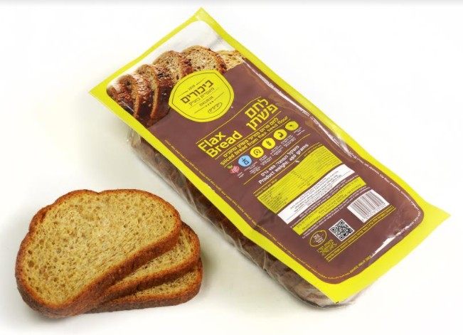 חברת "ביכורים מזון ומאפה" מציגה לחם פשתן - עשיר באומגה 3, חלבון וסיבים תזונתיים ודל מאוד בפחמימות