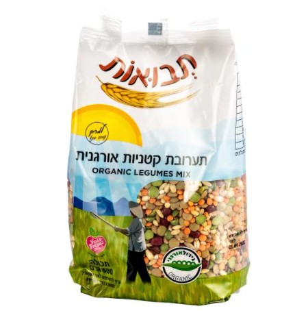 תבואות מציעה לחורף: תערובת קטניות אורגנית
